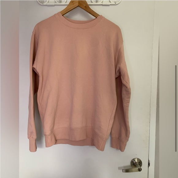 TNA Cozy AF Fleece Boyfriend Crew Sweatshirt - Picture 3 of 6